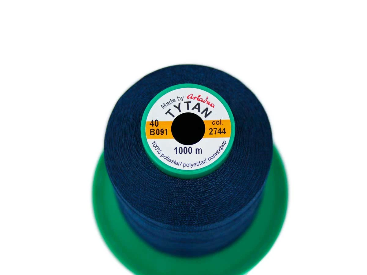 Tytan (Титан) 40(1000м) колір №2744 - морська хвиля 