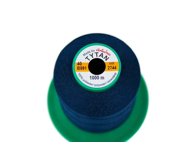Tytan (Титан) 40(1000м) колір №2744 - морська хвиля 