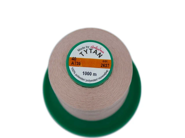 Tytan (Титан) 40(1000м) колір №2637 - світло-рожевий 