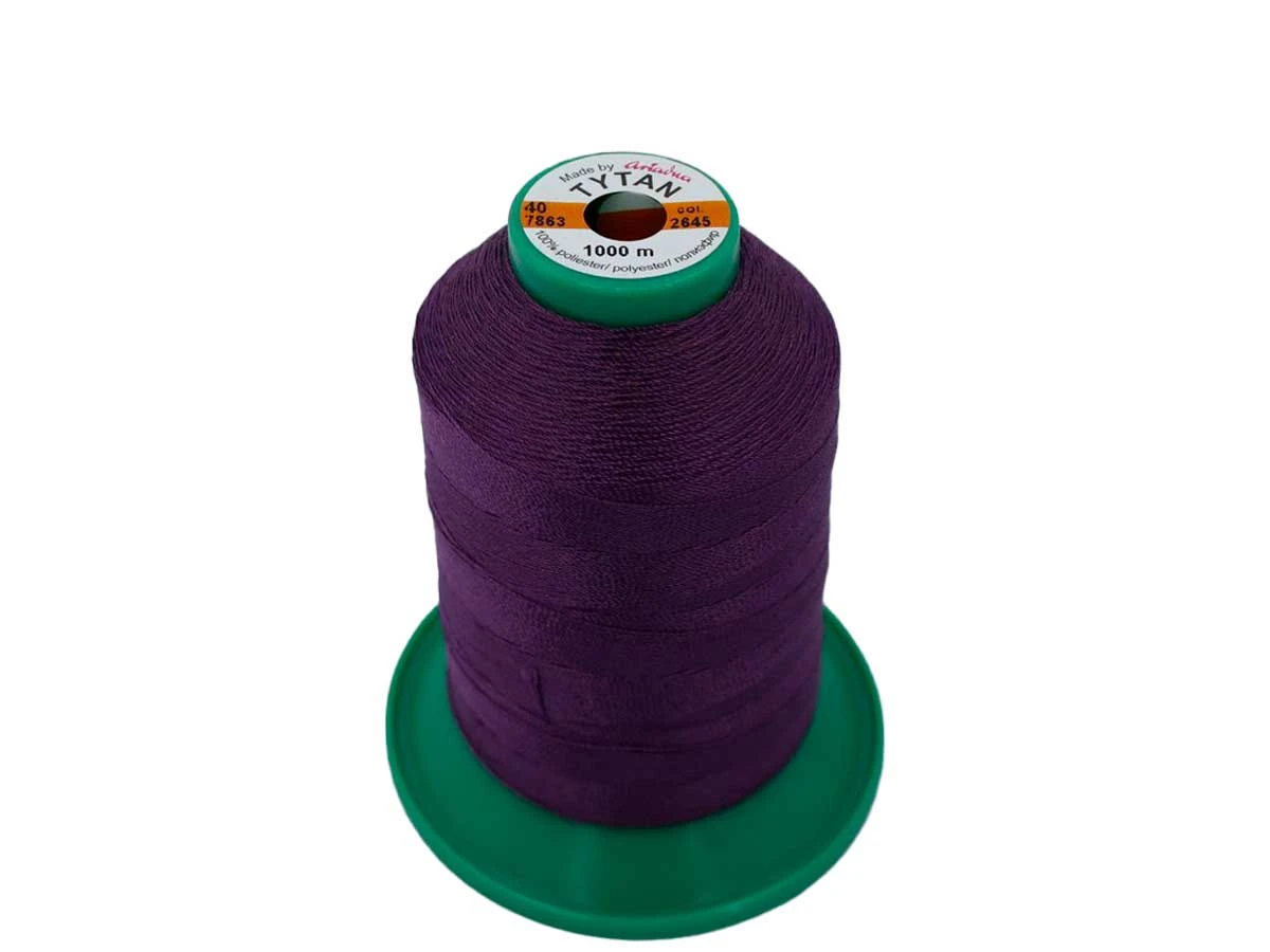 Tytan (Титан) 40 цвет №2645 - ежевичный 