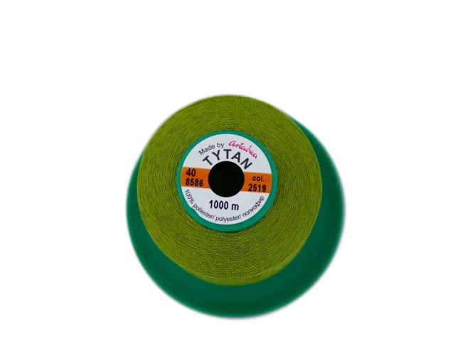 Tytan (Титан) 40(1000м) колір №2519 - трав'яний 