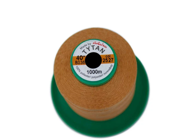Tytan (Титан) 40(1000м) колір №2527 - манго 