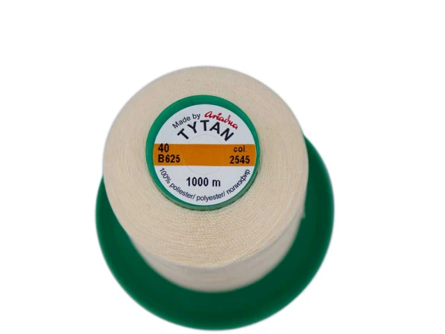 Tytan (Титан) 40(1000м) колір №2545 - молочний 