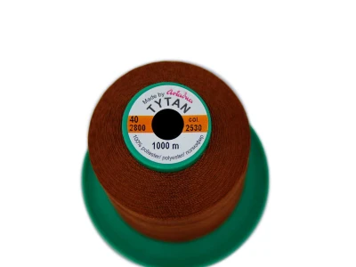 Tytan (Титан) 40(1000м) колір №2530 - коричневий