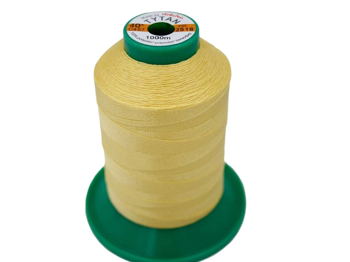 Tytan (Титан) 40(1000м) колір №2518 - сонячно-жовтий 