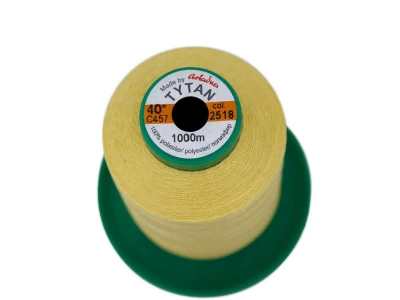 Tytan (Титан) 40(1000м) колір №2518 - сонячно-жовтий