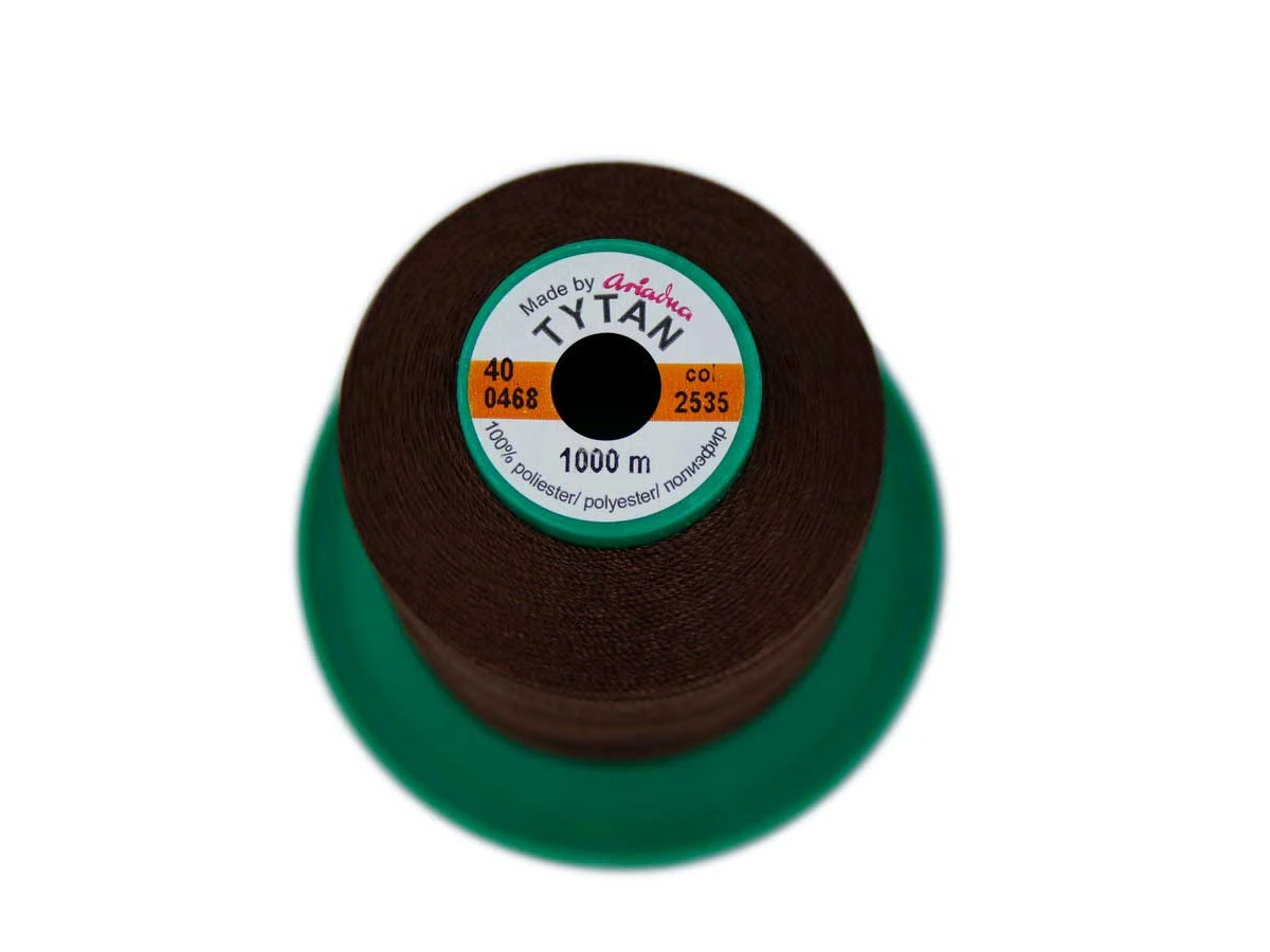 Tytan (Титан) 40(1000м) колір №2535 - каштановий 
