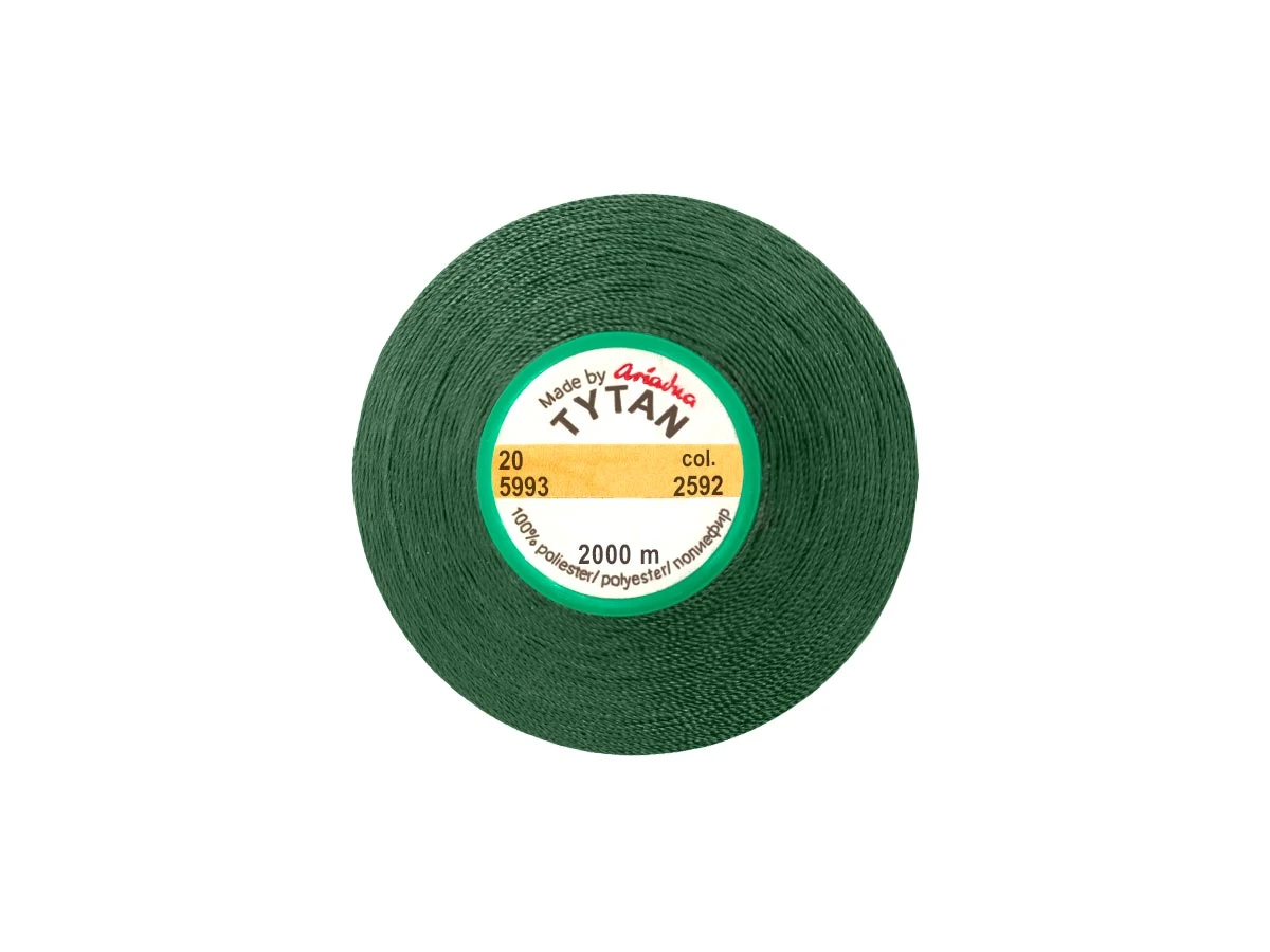 Tytan (Титан) 20 колір №2592 - темно-зелений 