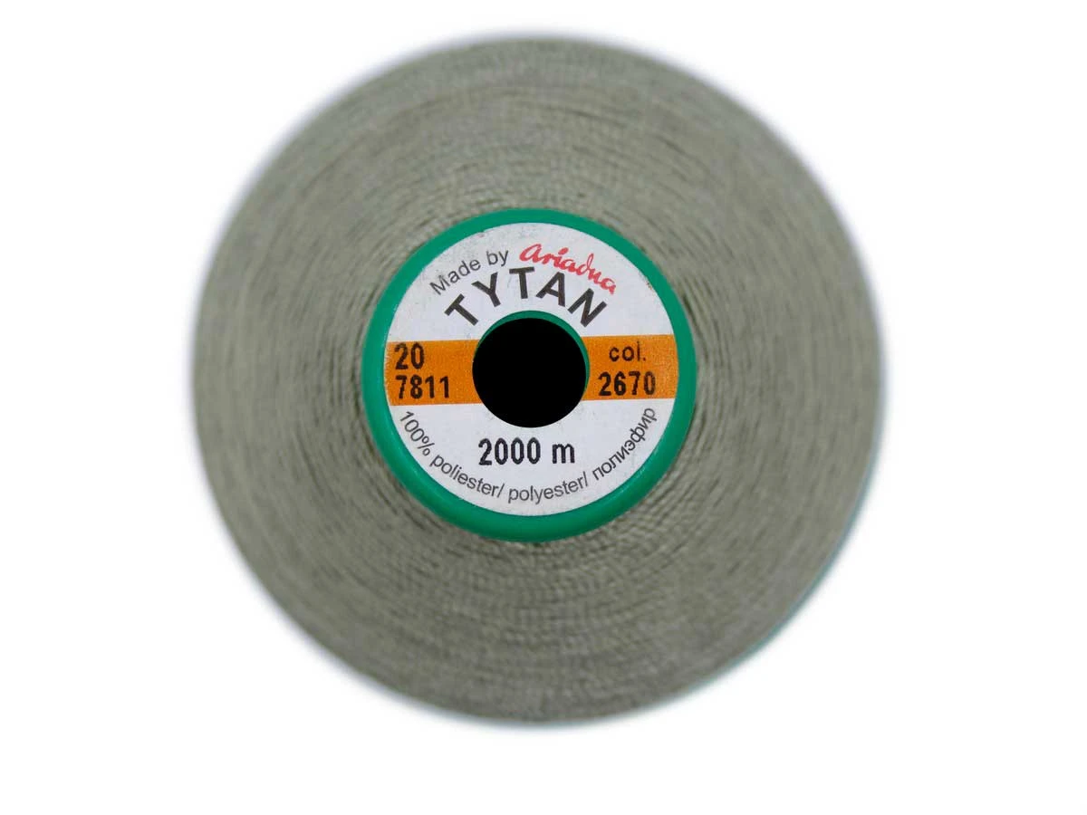 Tytan (Титан) 20 колір №2670 - агатовий сірий 