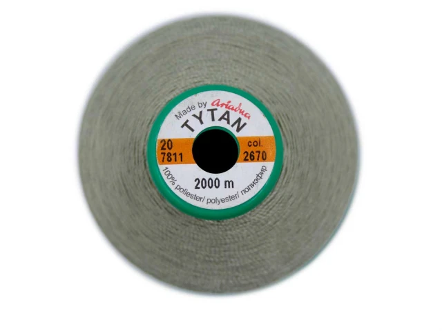 Tytan (Титан) 20 колір №2670 - агатовий сірий 