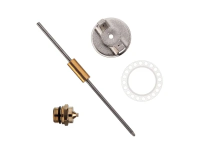 Комплект форсунки 2.2мм для фарбопульта HP РТ-0204, PT-0205, PT-0210, PT-0211 (дюза, повітряна головка, голка) INTERTOOL PT-2007