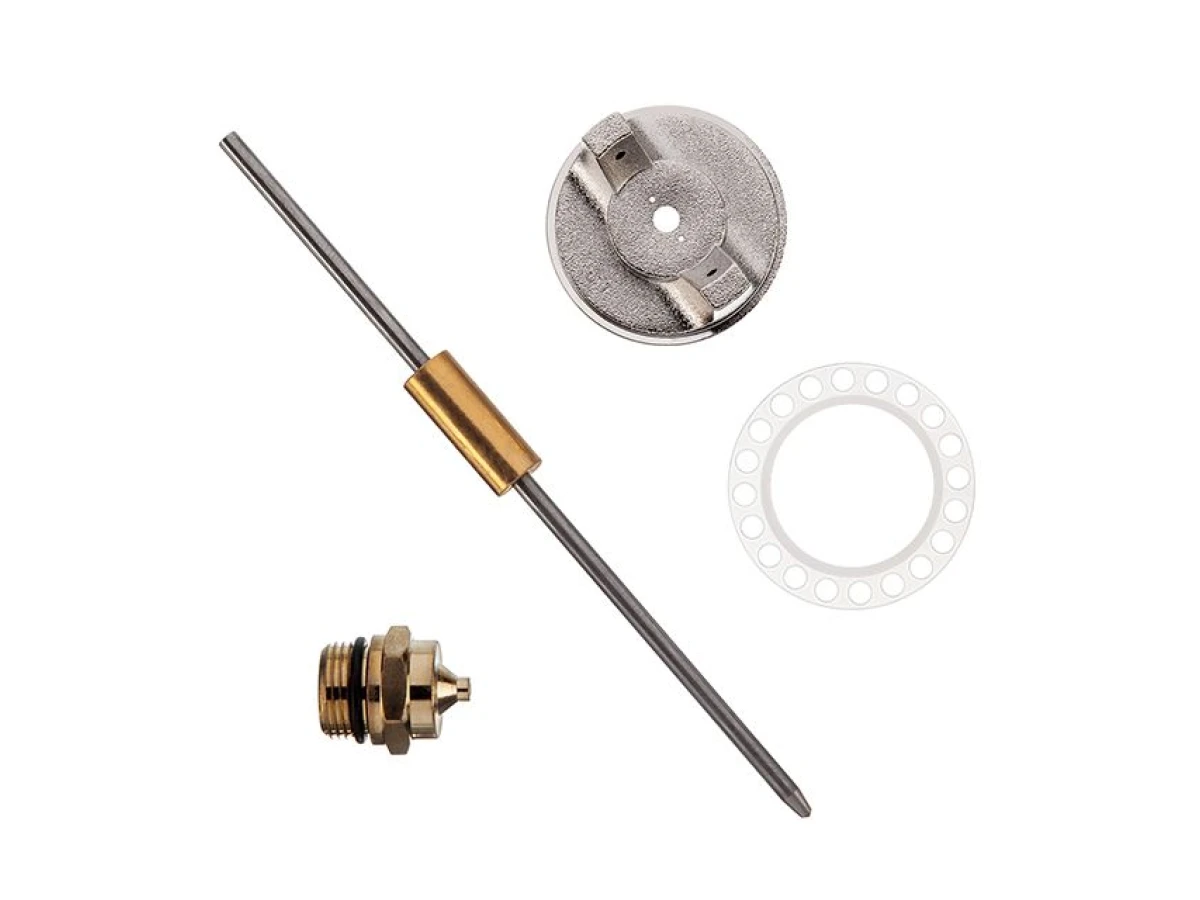 Комплект форсунки 2.5мм для фарбопульта HP РТ-0204, PT-0205, PT-0210, PT-0211 (дюза, повітряна головка, голка) INTERTOOL PT-2008 