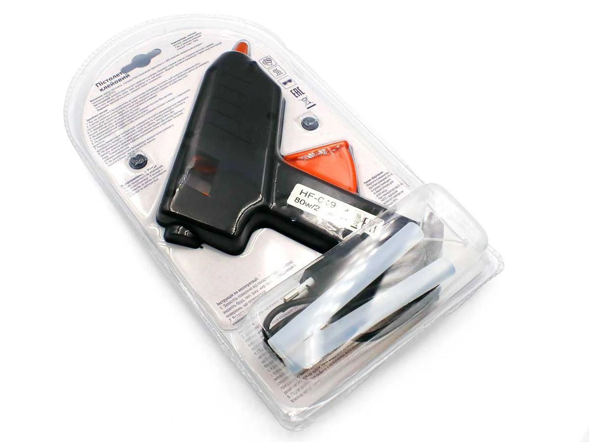 Пістолет для термоклею 11 мм 80 Вт 