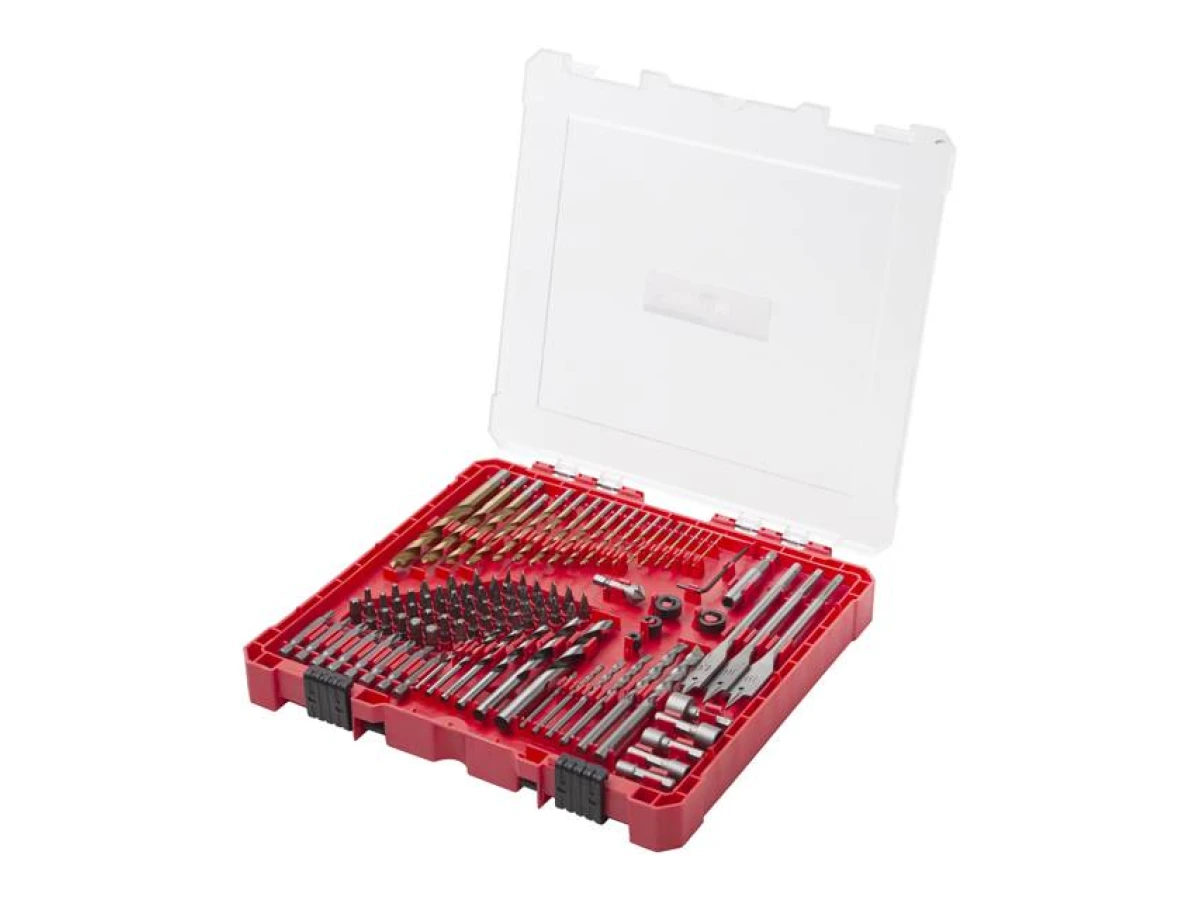 Набір свердл, дюбелів та біт 300 шт INTERTOOL SD-0051 