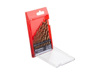 Набір свердел по металу DIN338 HSS 13шт (1.5-6.5), покриття Ti INTERTOOL SD-0013