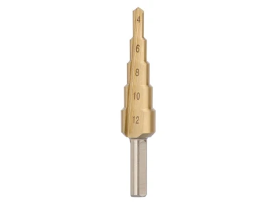 Свердел ступінчастий по металу 4-12 мм INTERTOOL SD-5812