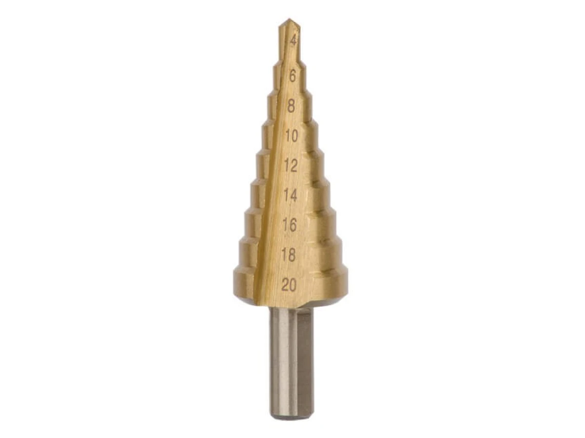 Свердло ступінчасте по металу 4-20 мм INTERTOOL SD-5820 
