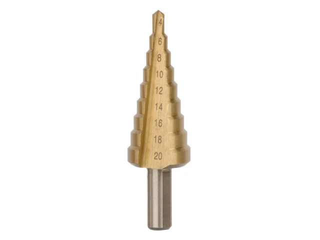 Свердло ступінчасте по металу 4-20 мм INTERTOOL SD-5820 