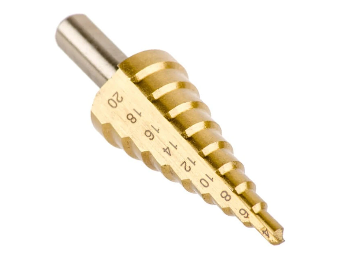 Свердло ступінчасте по металу 4-20 мм INTERTOOL SD-5820 