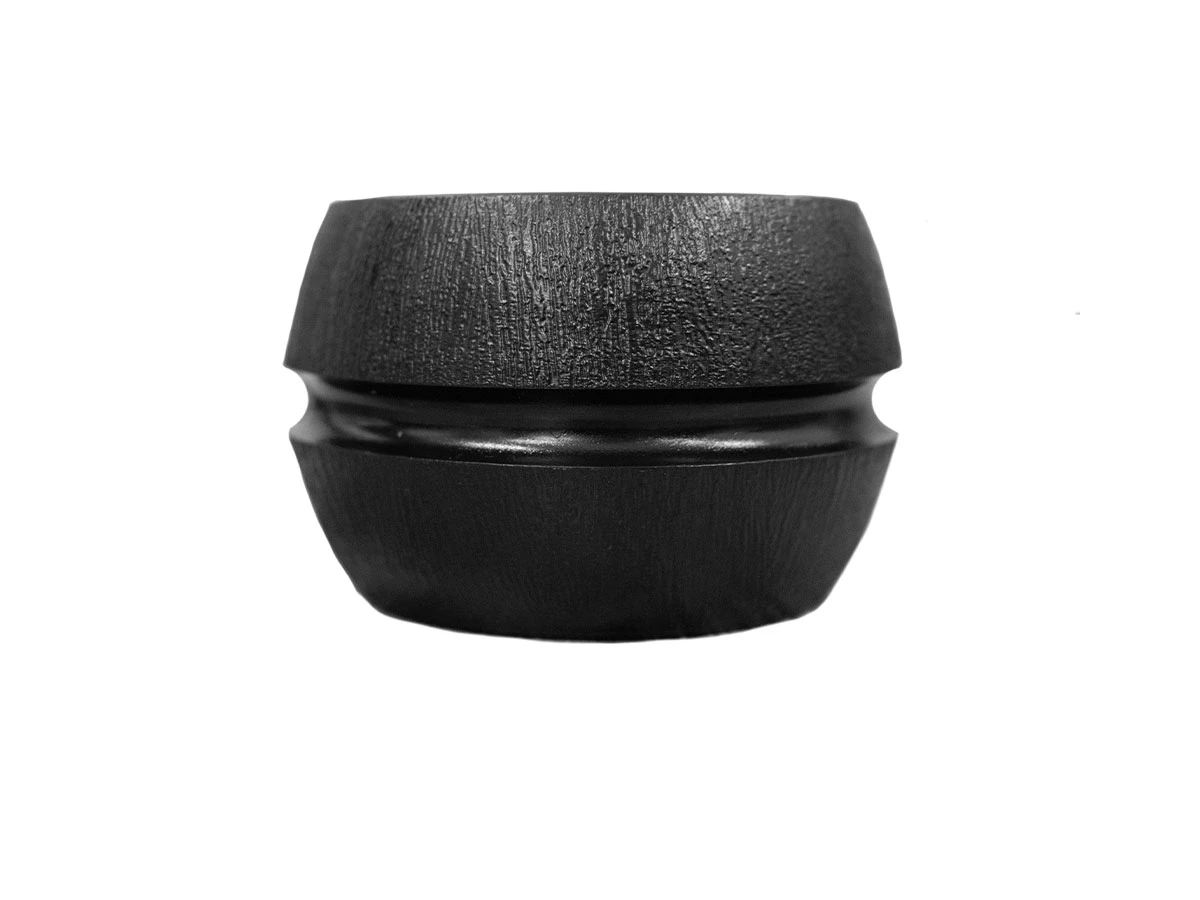 Меблева ніжка пластик Ф-311.03 (бочка чорна) 