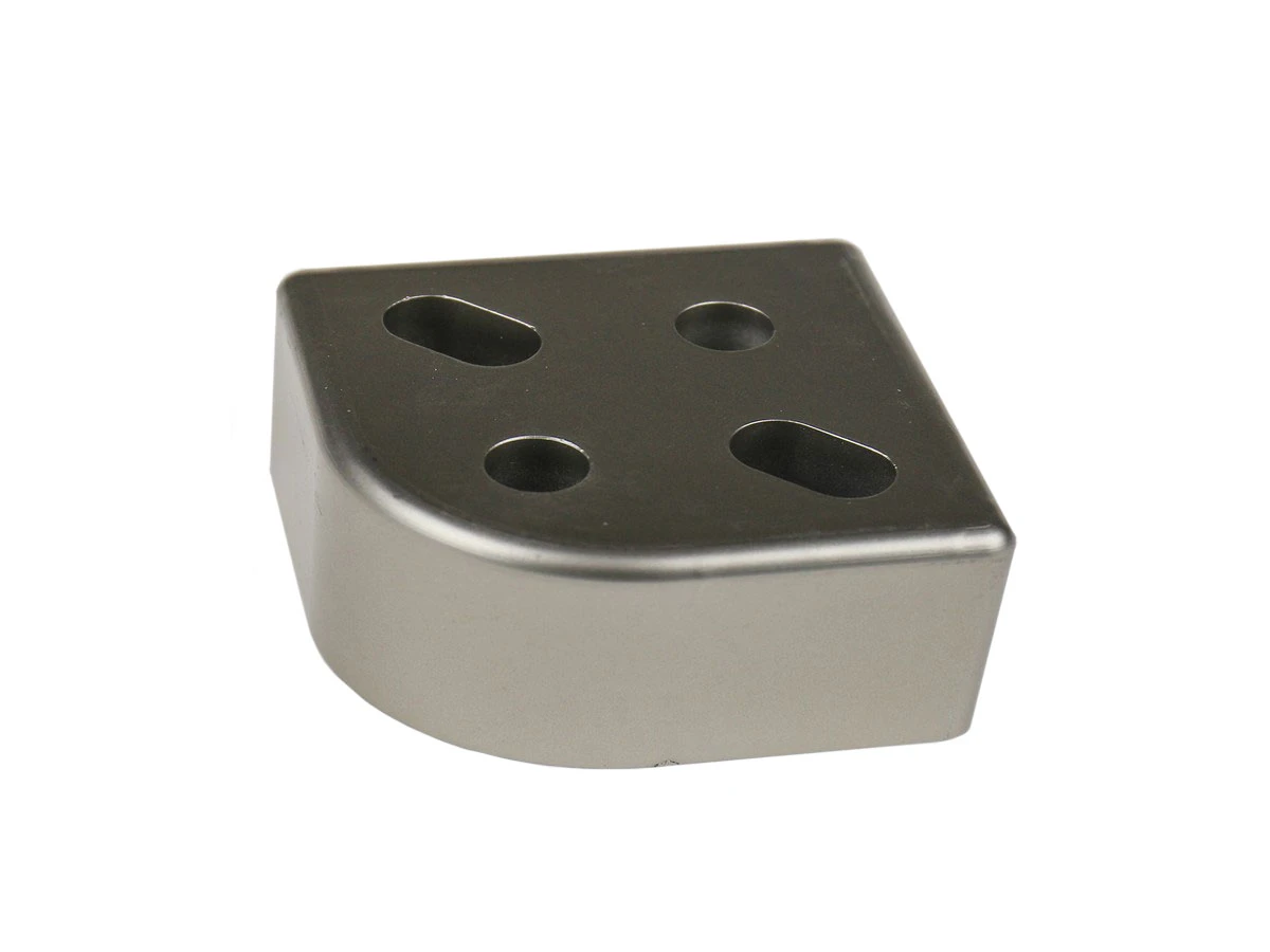 Меблева ніжка пластик Ф-311.04 (сатин) 