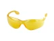 Очки защитные желтые, материал линз поликарбонат, материал заушников поликарбонат, защита от удара INTERTOOL SP-0086 