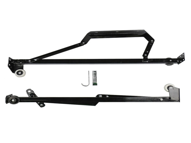 Механізм К-21 "Дельфін" з гумовим колесом чорний (780мм) 