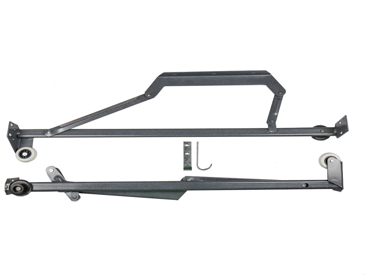 Механізм К-21 "Дельфін" з гумовим колесом сірий (780мм) 