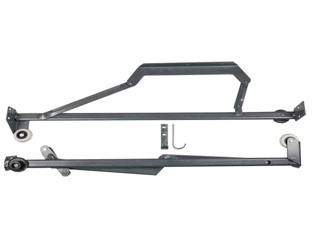 Механізм К-21 "Дельфін" з гумовим колесом сірий (780мм) 