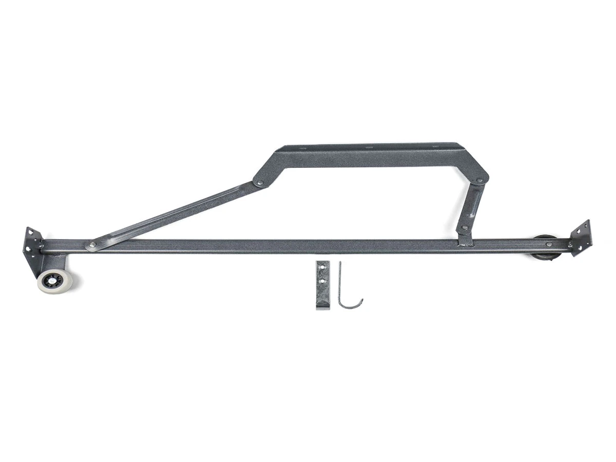 Механізм К-21 "Дельфін" з гумовим колесом сірий (780мм) 