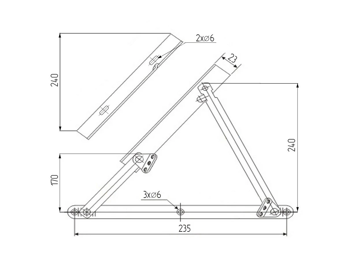 Механізм К-270 А "Танго" без пружин ( Прогрес ) 