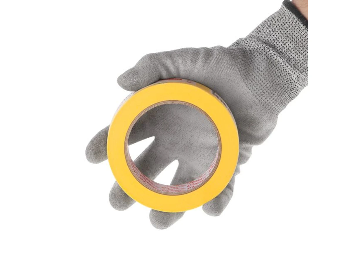 Стрічка малярська 30 мм, 40 м, жовта INTERTOOL DM-3040 