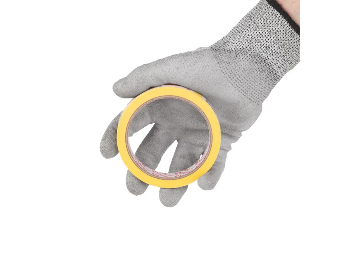 Стрічка малярська 19 мм, 20 м, жовта INTERTOOL DM-1920 