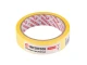 Стрічка малярська 25 мм, 20 м, жовта INTERTOOL DM-2520 