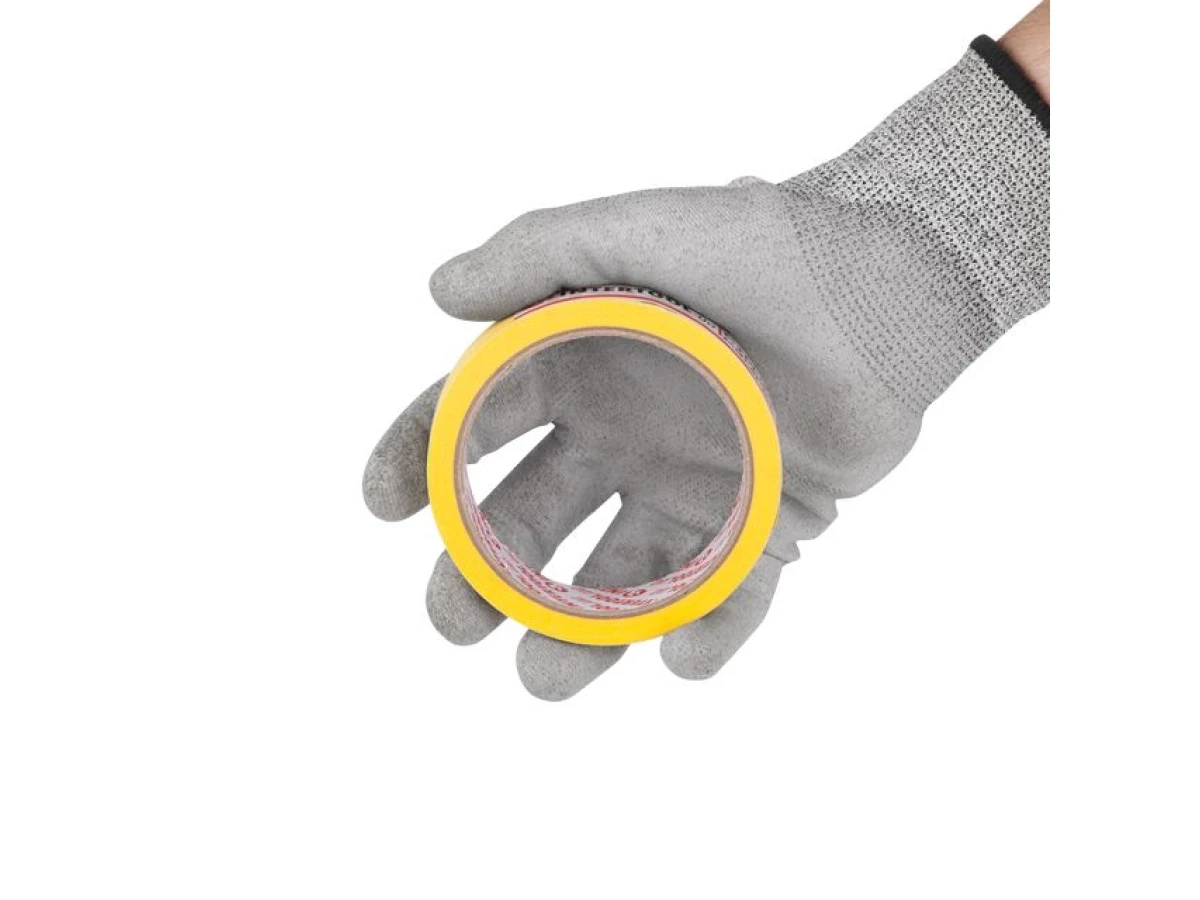 Стрічка малярська 25 мм, 20 м, жовта INTERTOOL DM-2520 