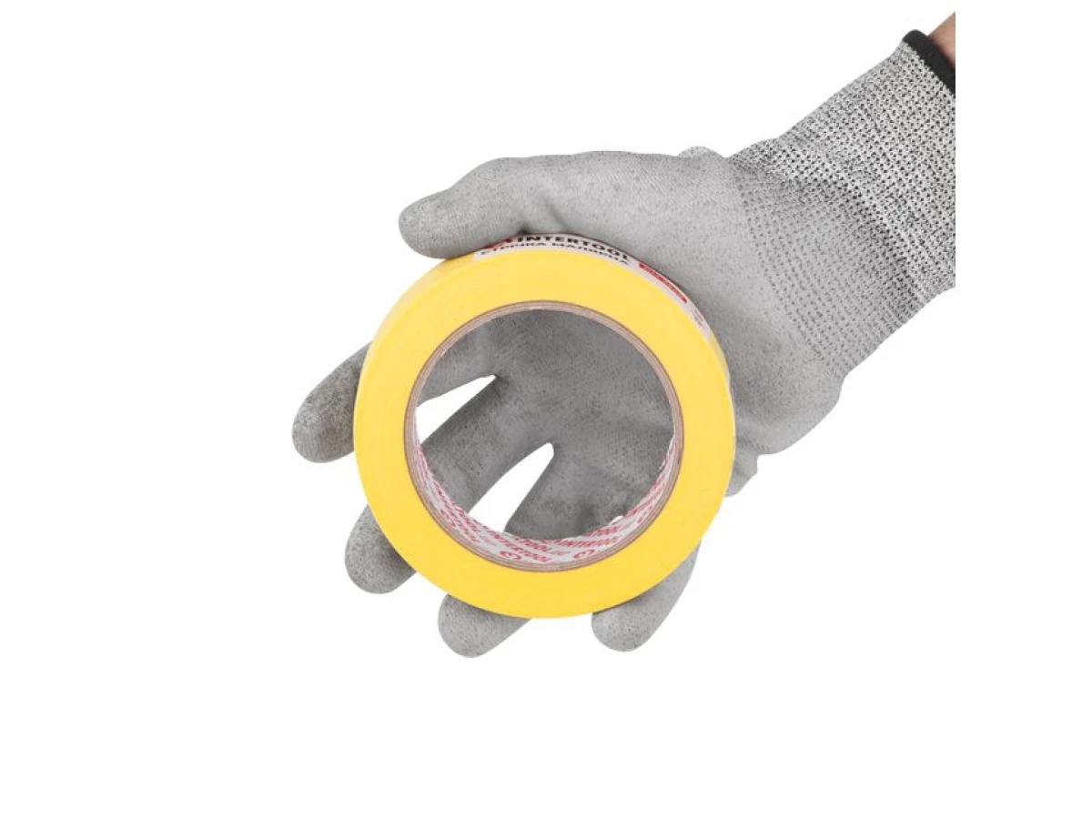 Стрічка малярська 25 мм, 40 м, желтая INTERTOOL DM-2540 
