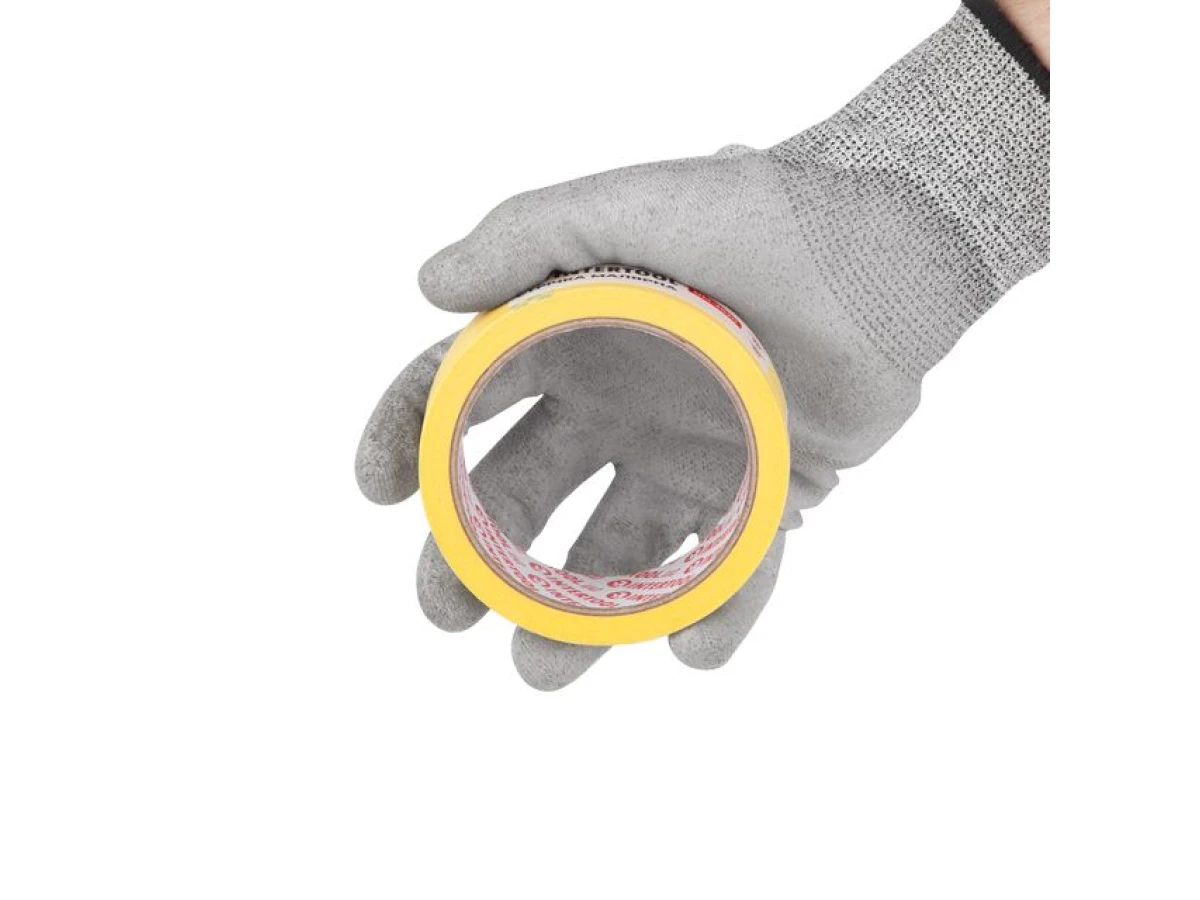 Стрічка малярська 30 мм, 20 м, жовта INTERTOOL DM-3020 