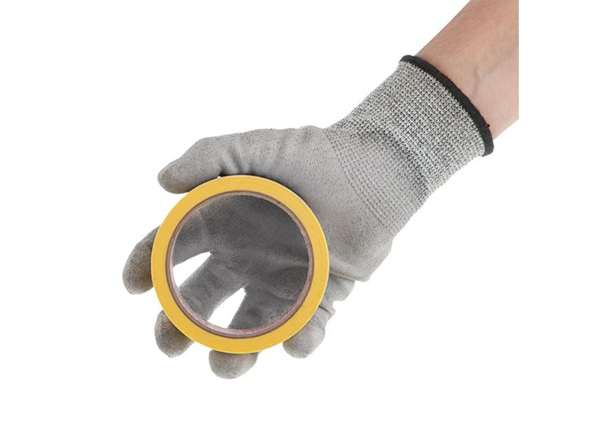 Стрічка малярська 38 мм, 20 м, жовта INTERTOOL DM-3820 