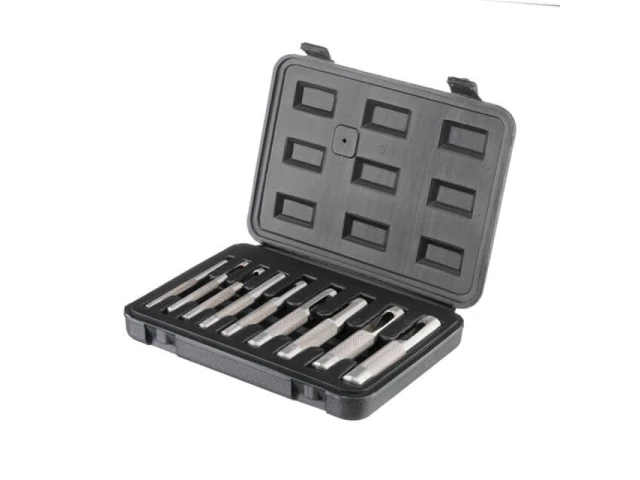 Набір просічок 9 од. 3-12мм INTERTOOL HT-0239 