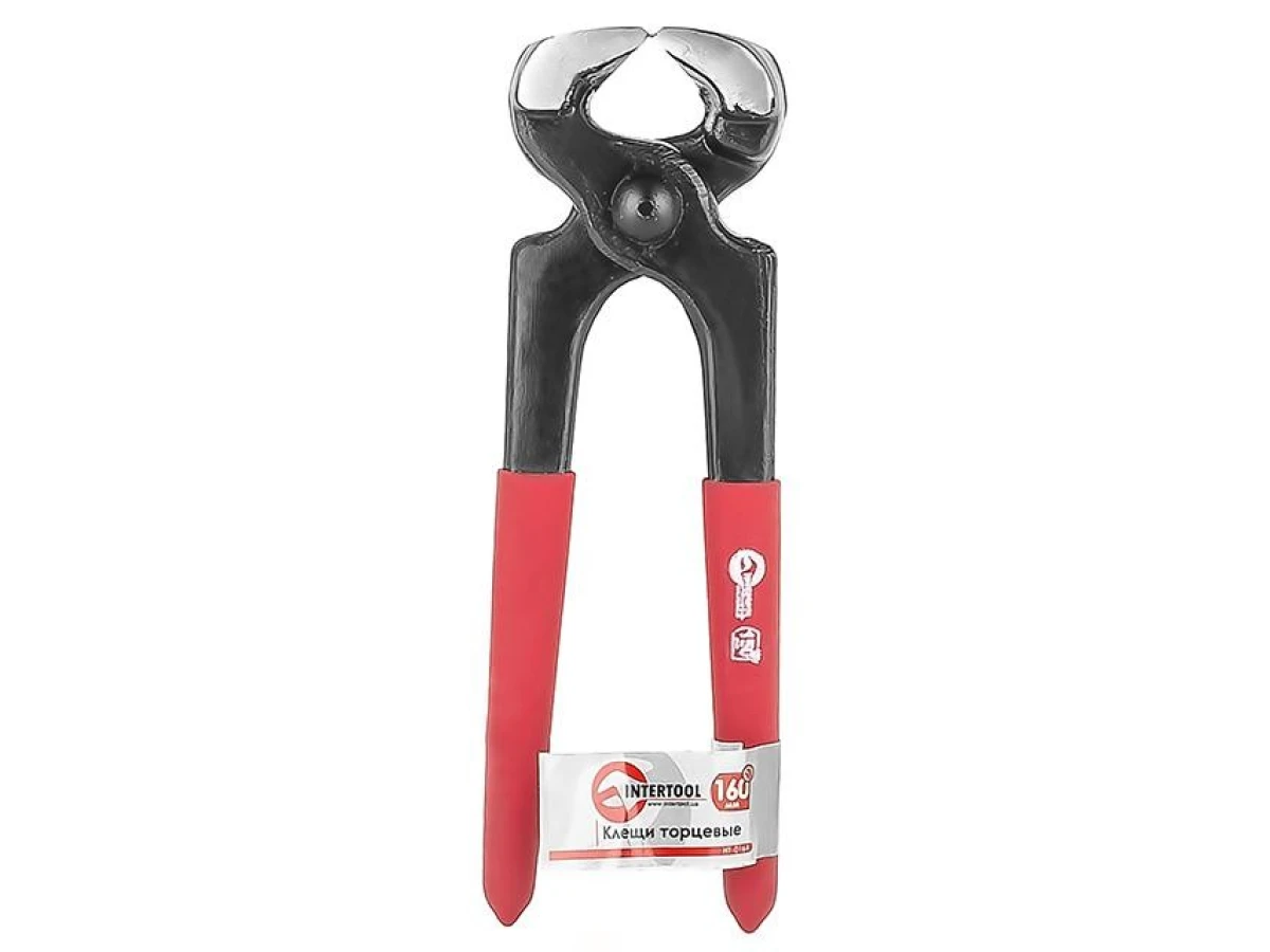 Кліщі торцеві для цвяхів 160 мм INTERTOOL HT-0164 
