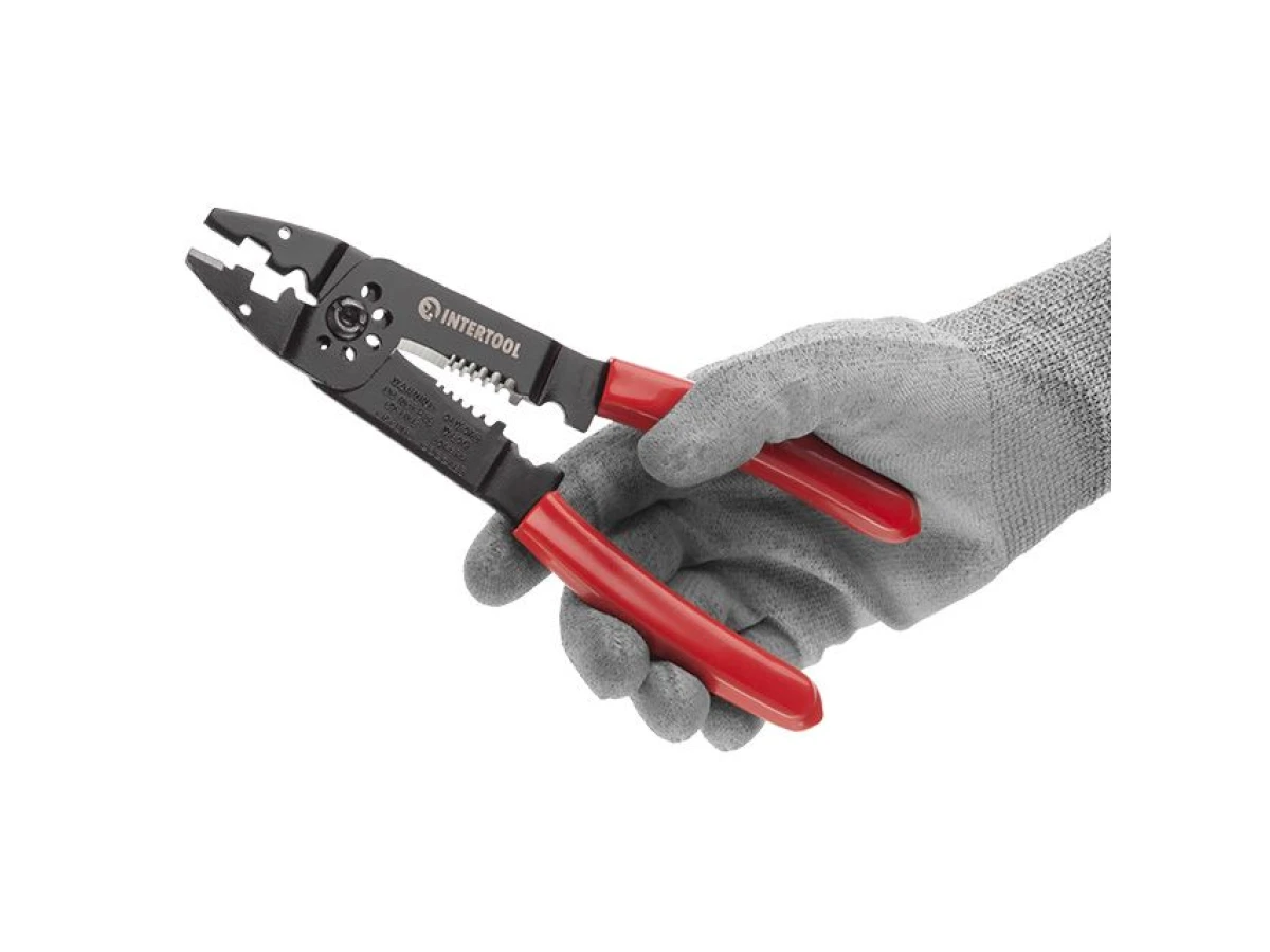 Кліщі обтискні (0,5 - 6,0 мм) INTERTOOL HT-7056 