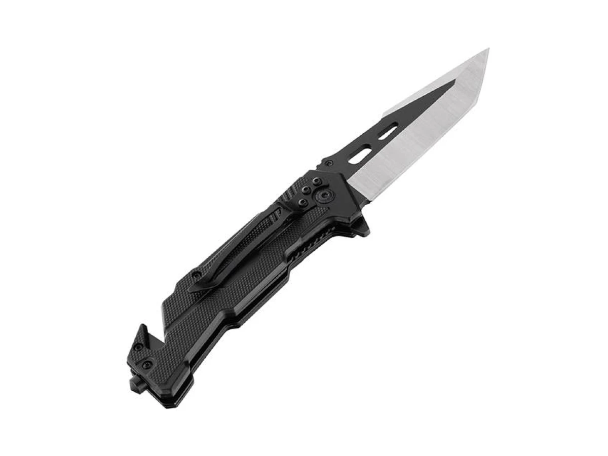 Ніж складаний 9,3 з лезом для розрізання ременів INTERTOOL HT-0598 