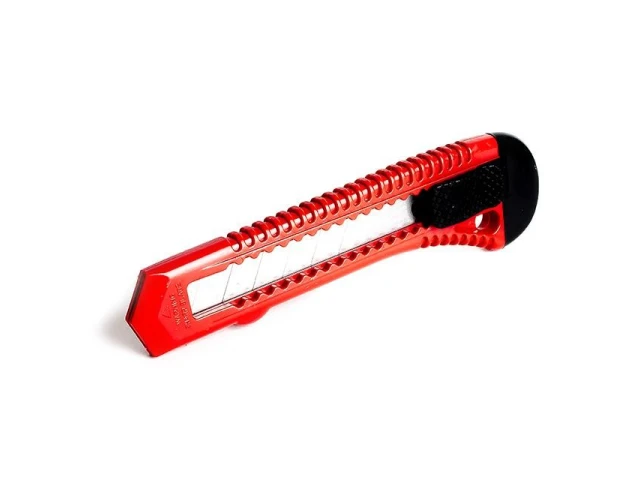 Ніж прорізний з відламним лезом 18 мм INTERTOOL HT-0500 