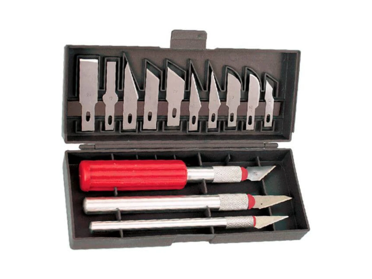 Набір скальпелів 13 шт. INTERTOOL HT-0525 