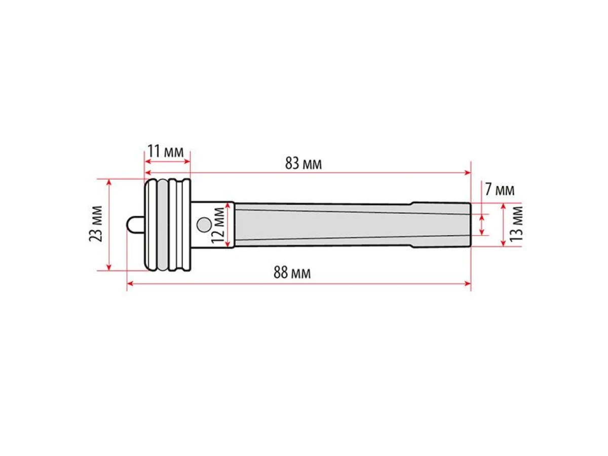 Бойок до пневмостеплеру РТ-1609 INTERTOOL PT-8101 