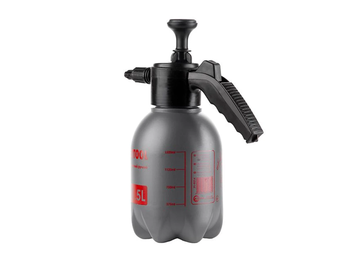 Обприскувач пневматичний ручний 1.5 л., люкс INTERTOOL FT-9014 