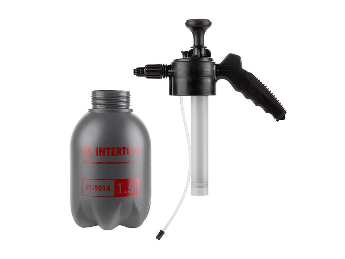 Обприскувач пневматичний ручний 1.5 л., люкс INTERTOOL FT-9014 