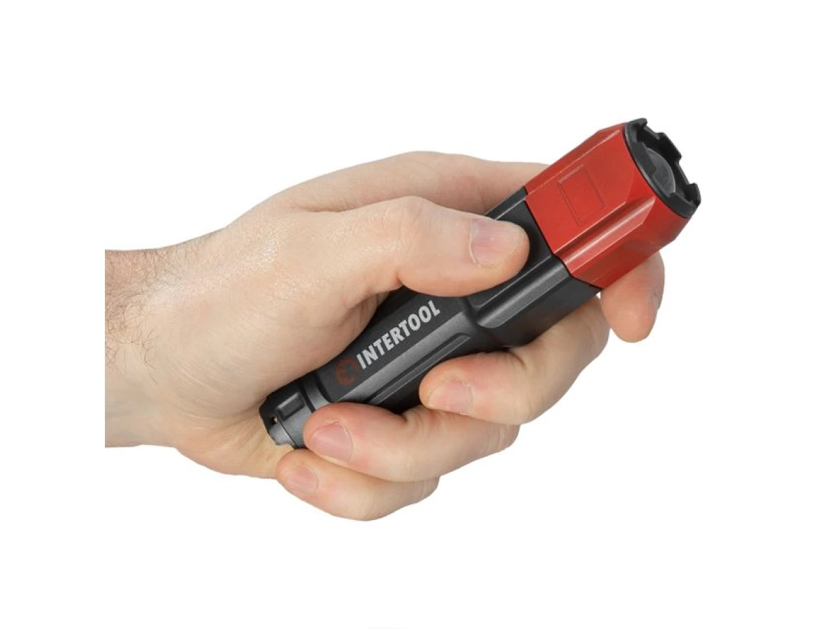 Ліхтар ручний міні, 4 режими INTERTOOL LB-0120 