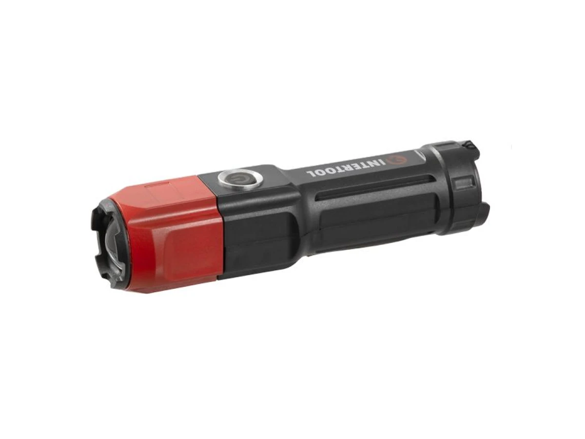 Ліхтар ручний міні, 4 режими INTERTOOL LB-0120 