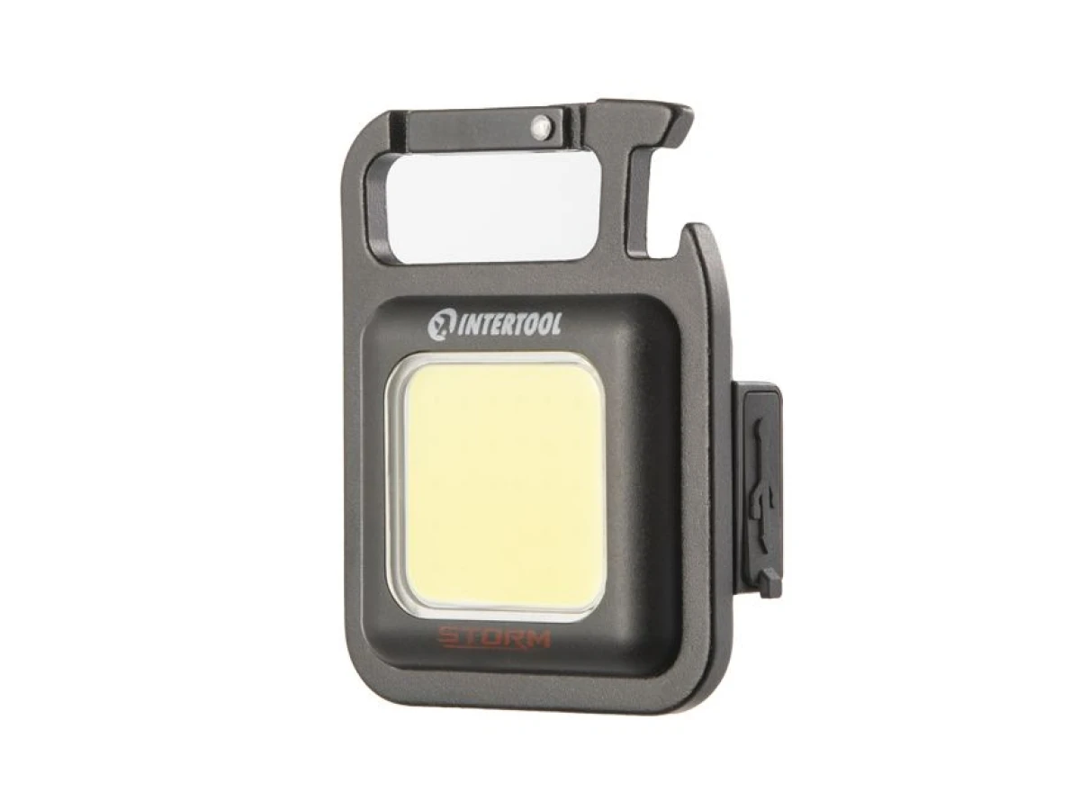 Ліхтар-брелок Алюмінієвий, Multi, STORM INTERTOOL LB-0160 